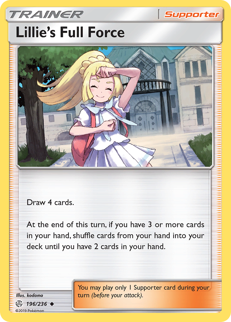 Lillie's Full Force — SM - Cosmic Eclipse #196/236