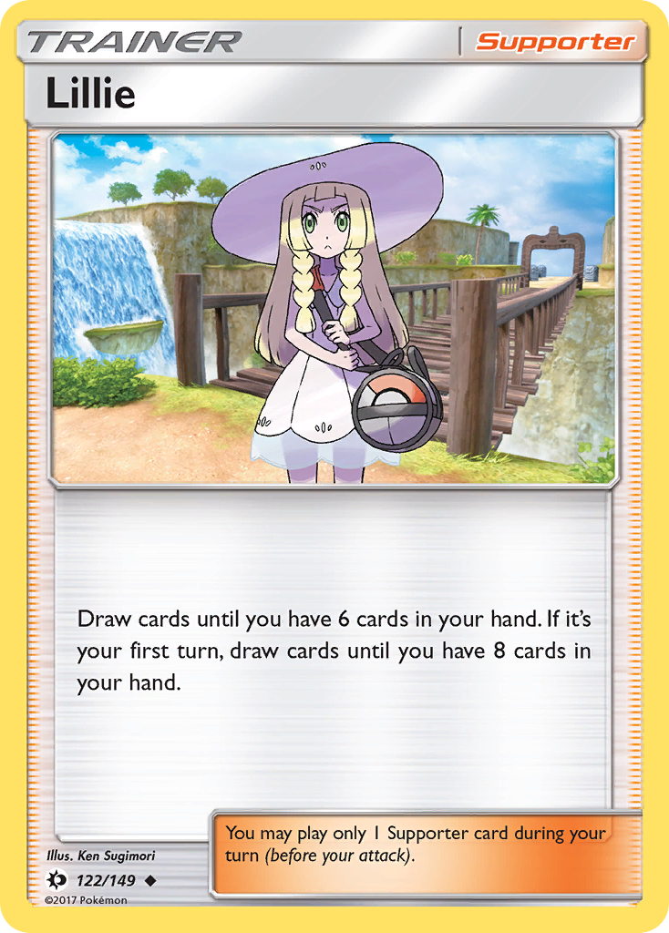 Lillie — SM Base Set #122/149