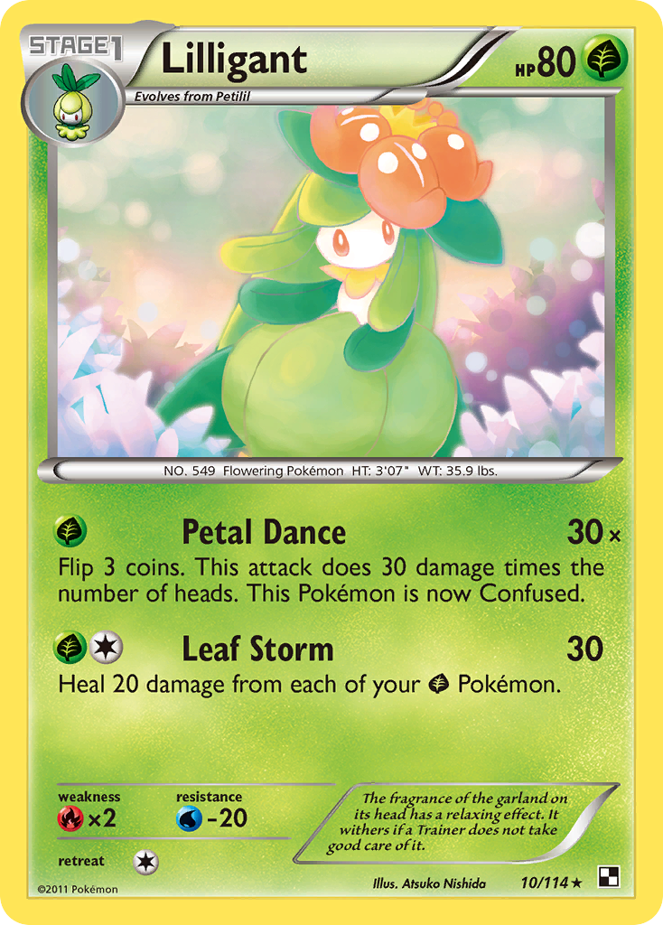Lilligant — Black and White #10/114