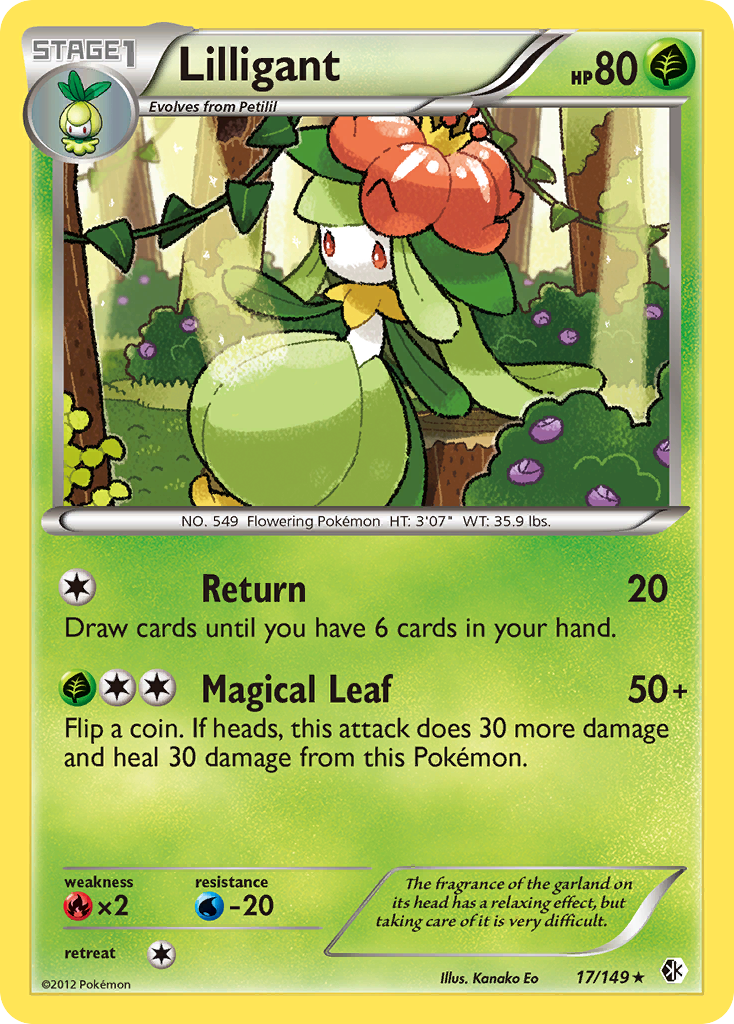 Lilligant — Boundaries Crossed #17/149