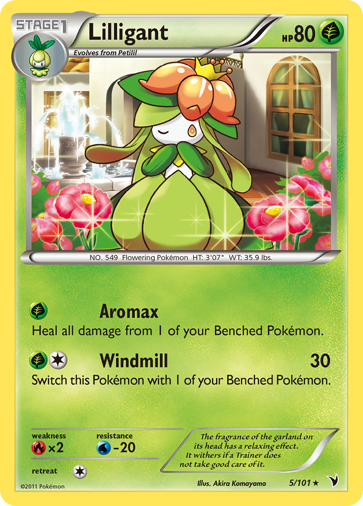 Lilligant — Noble Victories #5/101