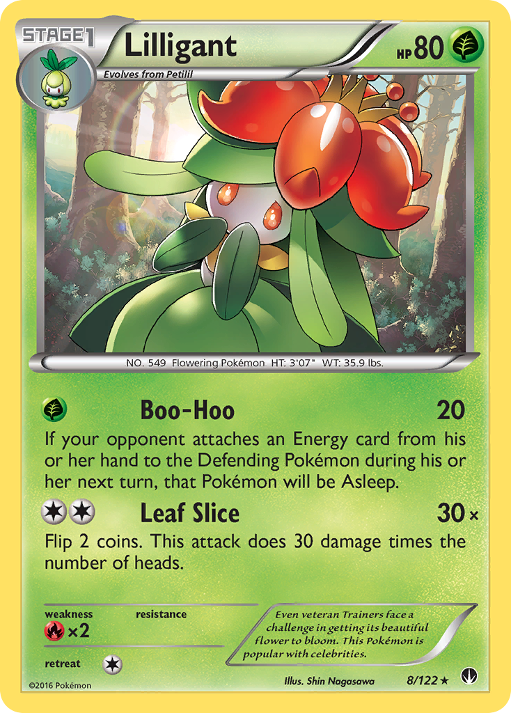 Lilligant — XY - BREAKpoint #8/122
