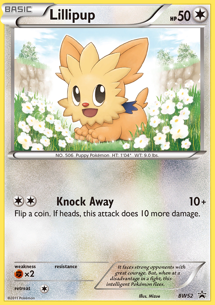 Lillipup — Black and White Promos #BW52