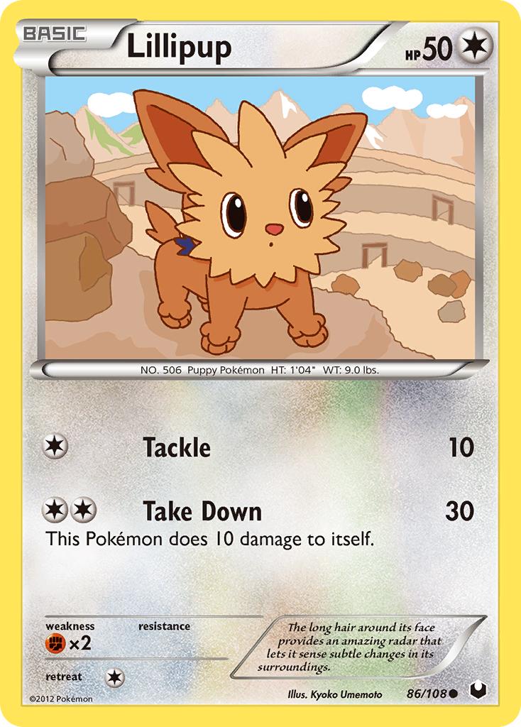 Lillipup — Dark Explorers #86/108