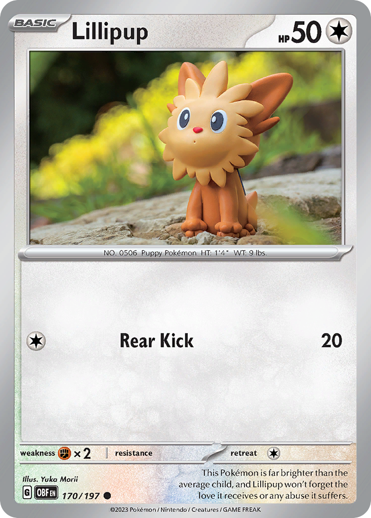 Lillipup — SV03: Obsidian Flames #170/197