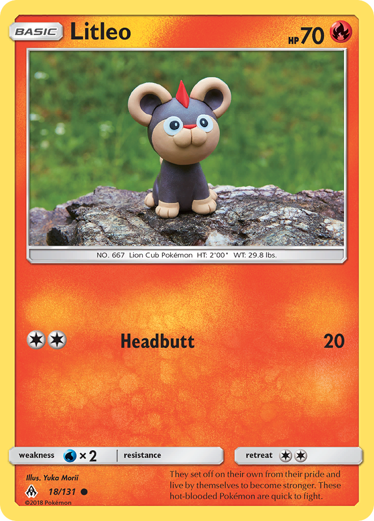 Litleo — SM - Forbidden Light #18/131