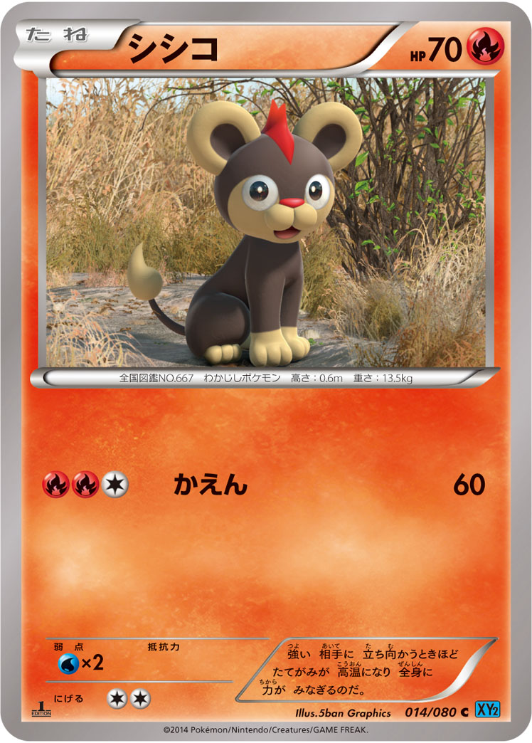 Litleo — XY2: Wild Blaze #014/080