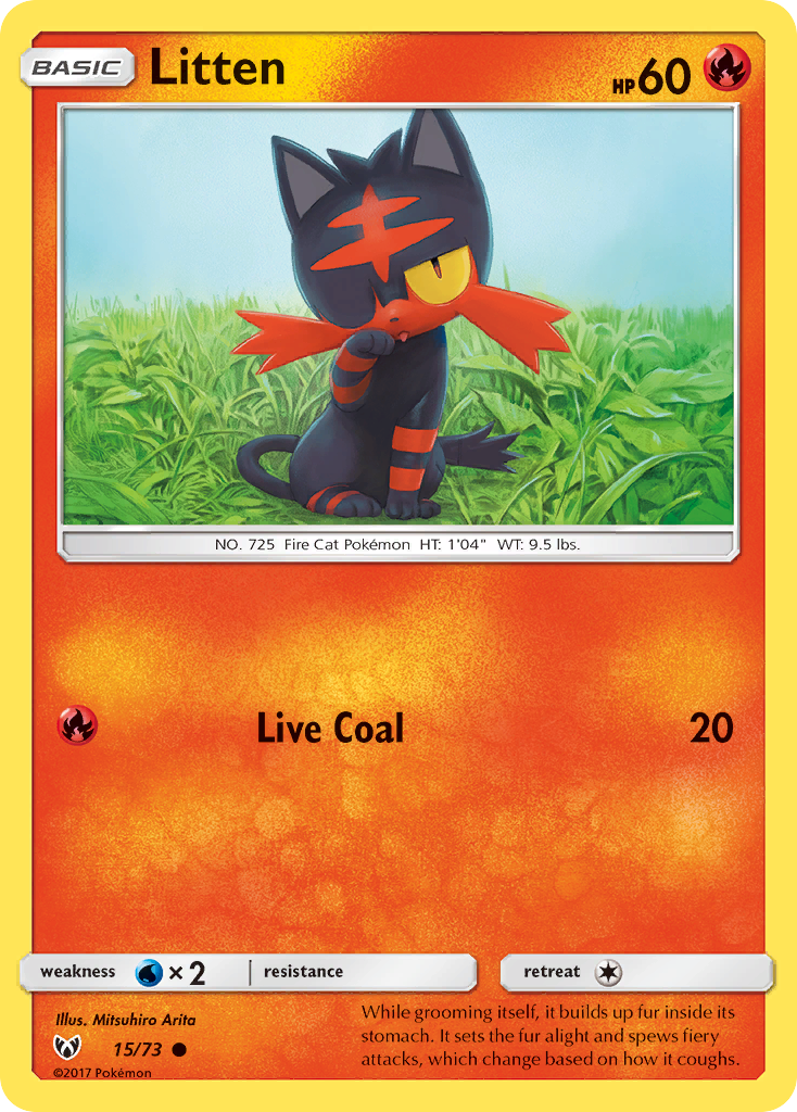 Litten — Shining Legends #15/73