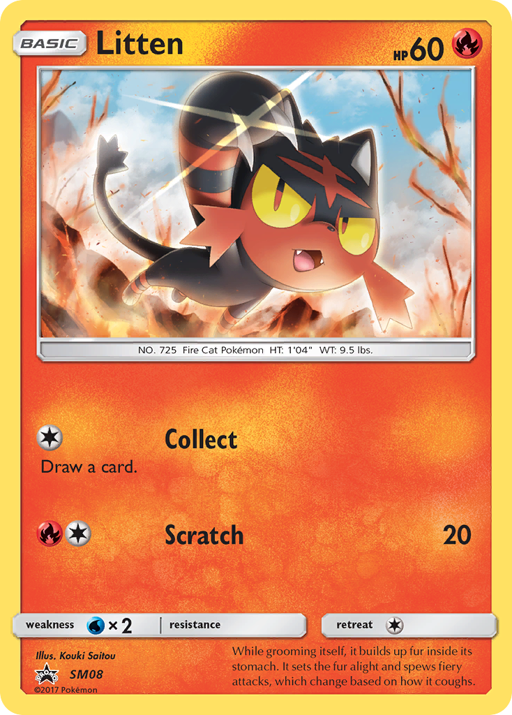 Litten — SM Promos #SM08