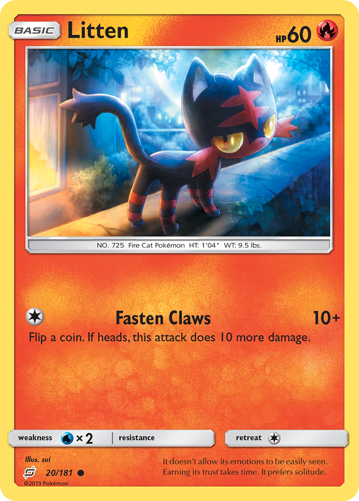Litten — SM - Team Up #20/181