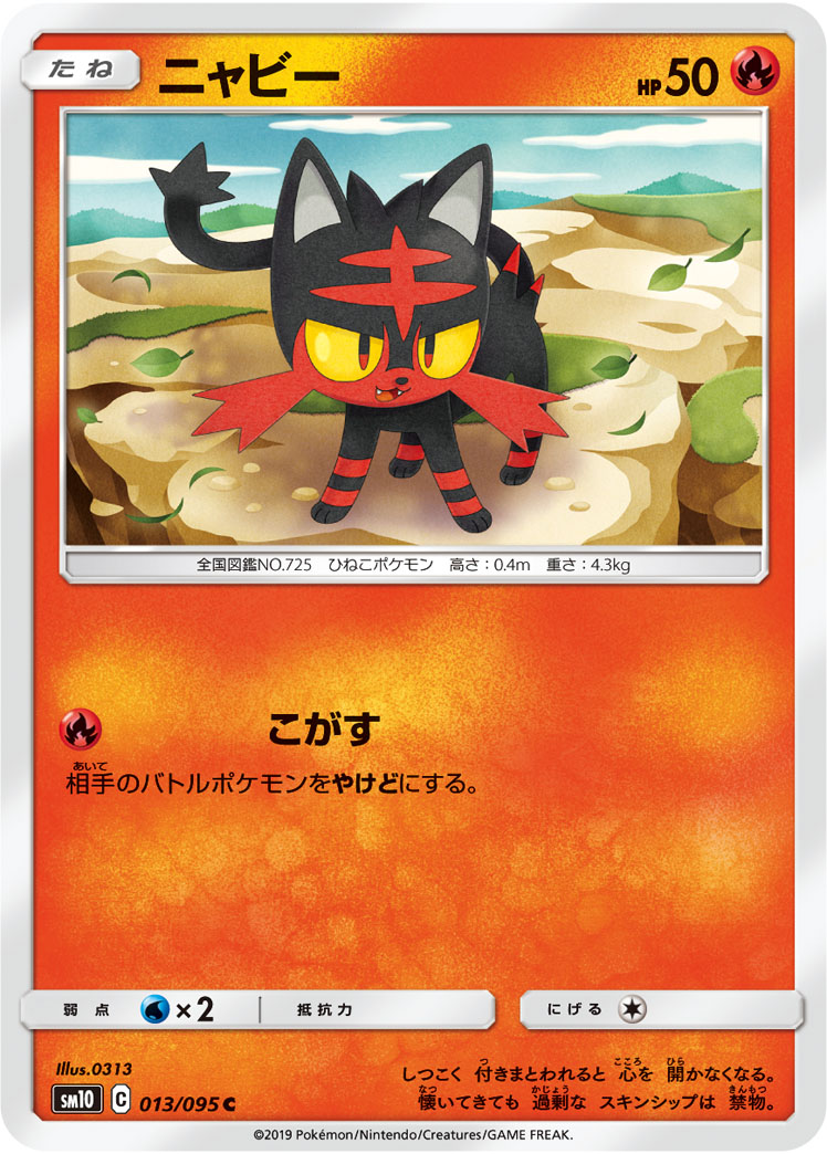 Litten — SM10: Double Blaze #013/095