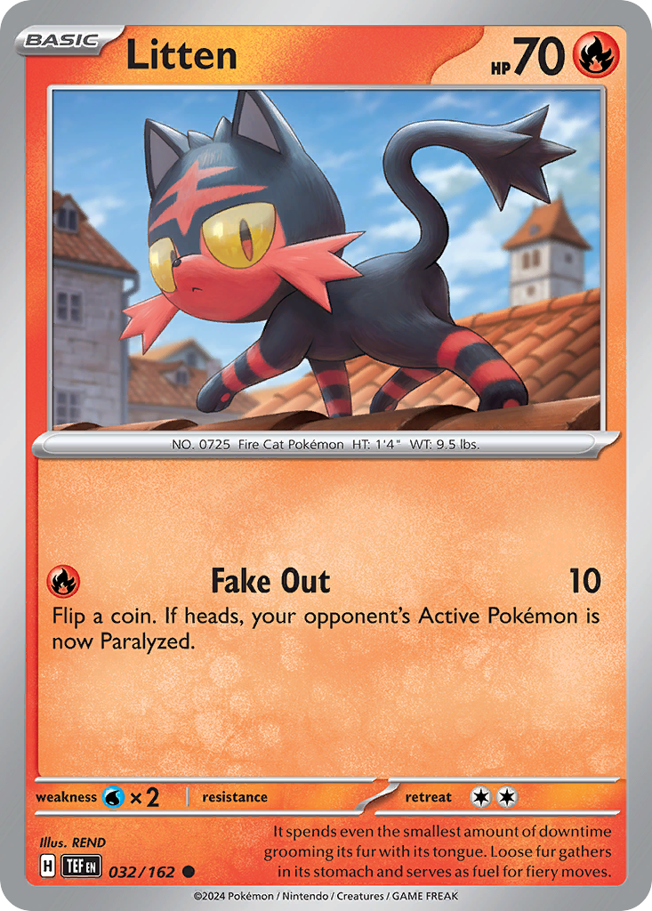 Litten — SV05: Temporal Forces #032/162