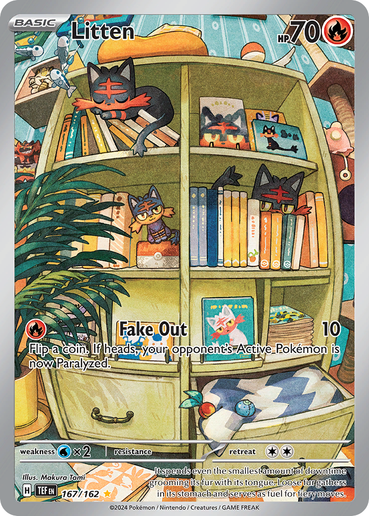Litten — SV05: Temporal Forces #167/162