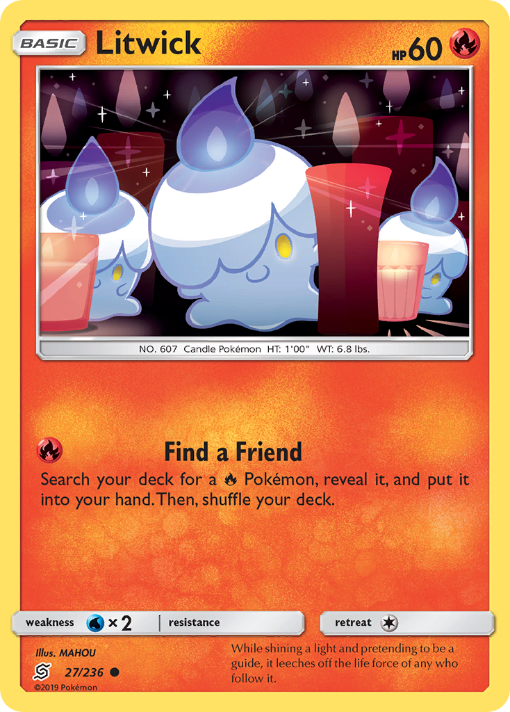 Litwick (27) — SM - Unified Minds #27/236
