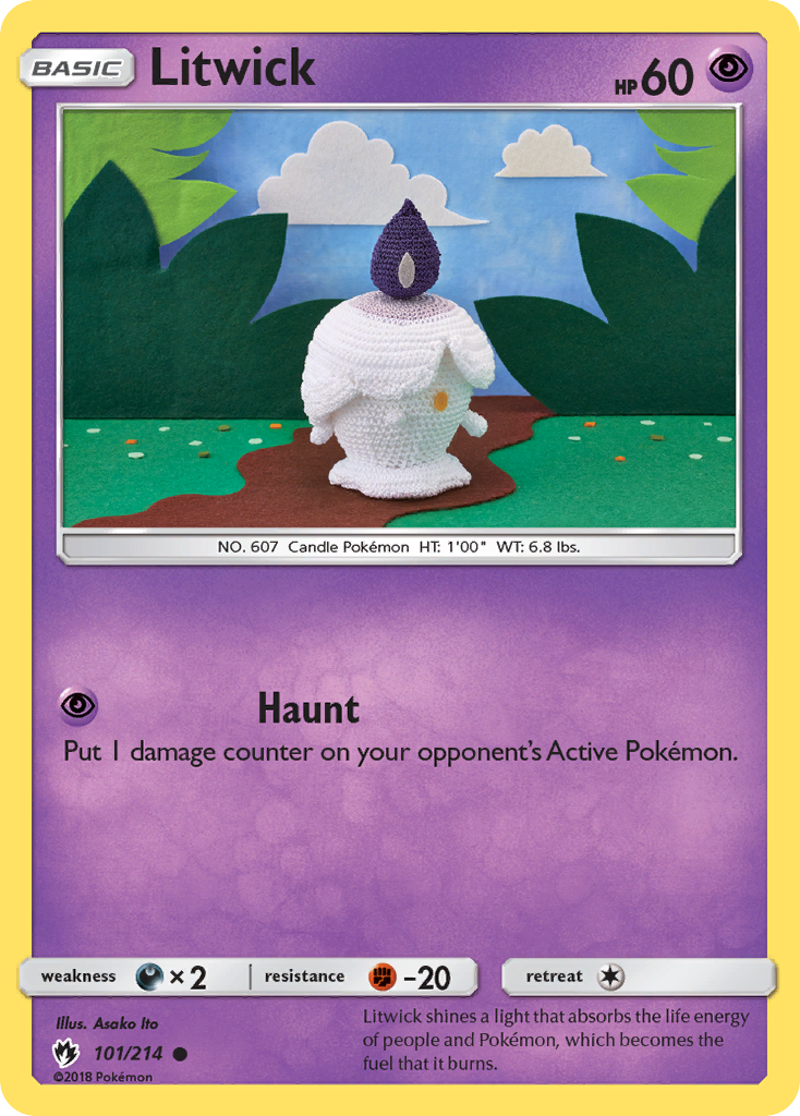 Litwick — SM - Lost Thunder #101/214