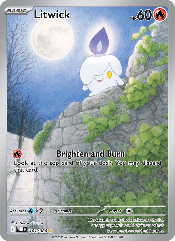 Litwick — SV: White Flare #101/086
