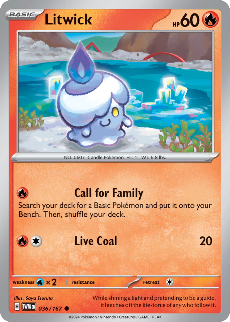 Litwick — SV06: Twilight Masquerade #036/167