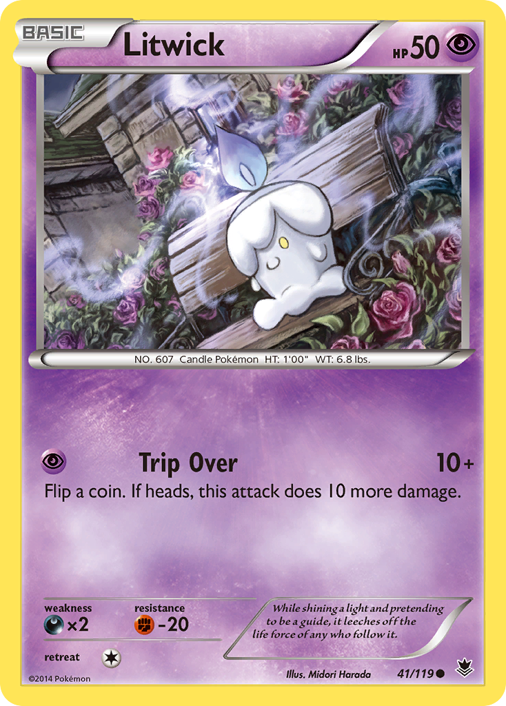 Litwick — XY - Phantom Forces #41/119