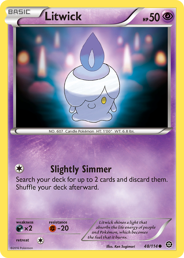 Litwick — XY - Steam Siege #48/114