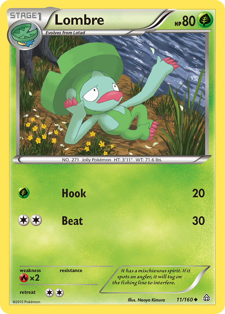 Lombre — XY - Primal Clash #11/160