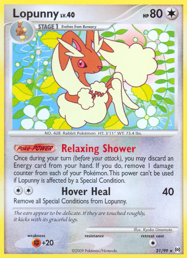 Lopunny — Arceus #21/99