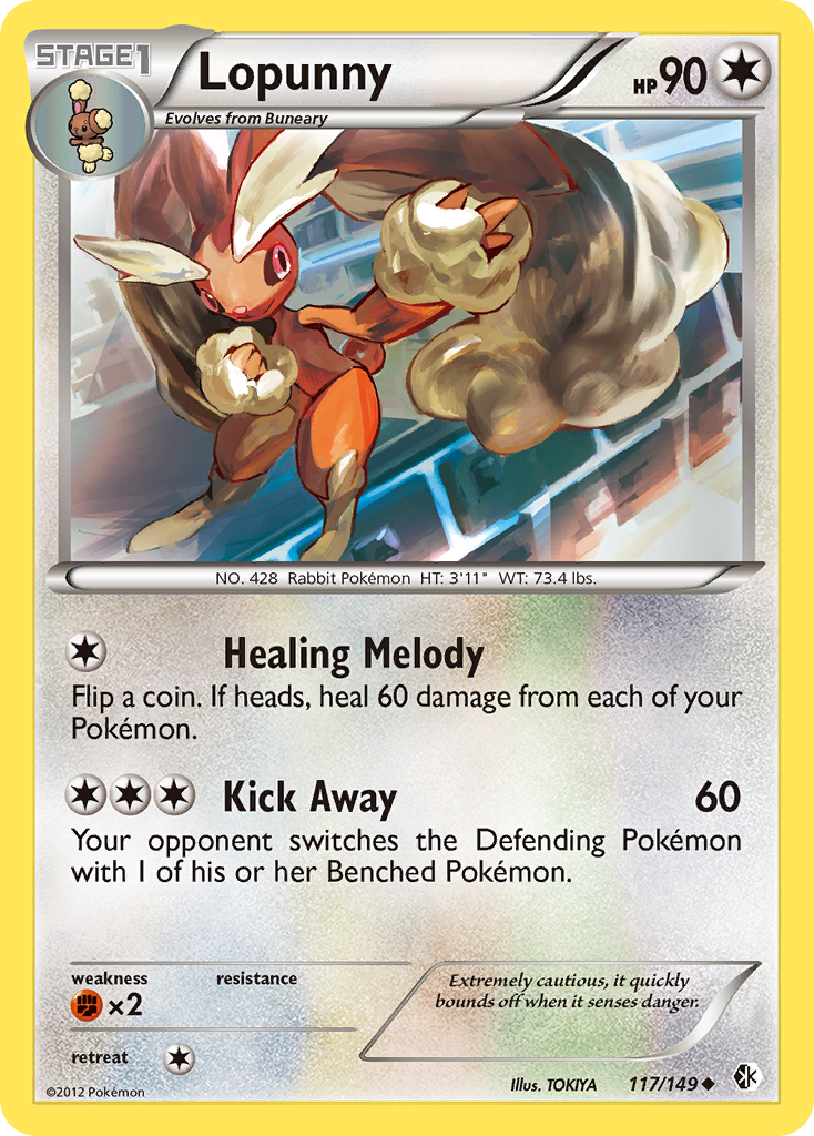Lopunny — Boundaries Crossed #117/149