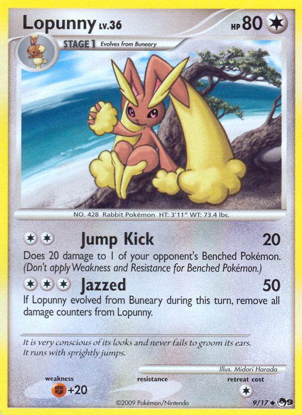 Lopunny — POP Series 9 #009/017