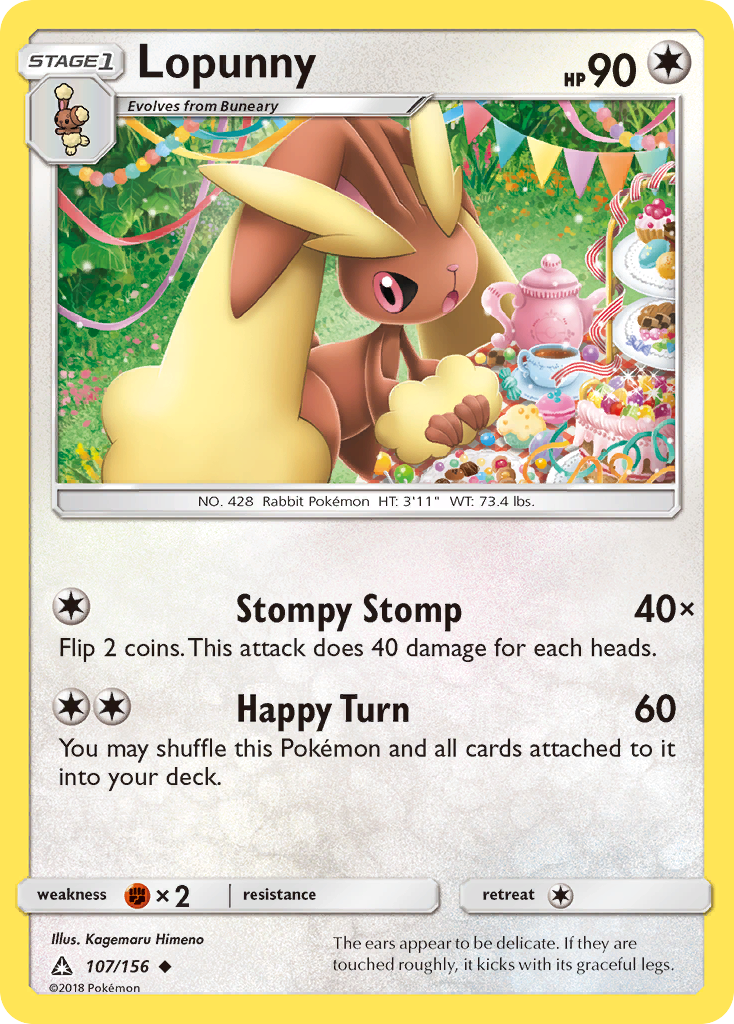 Lopunny — SM - Ultra Prism #107/156