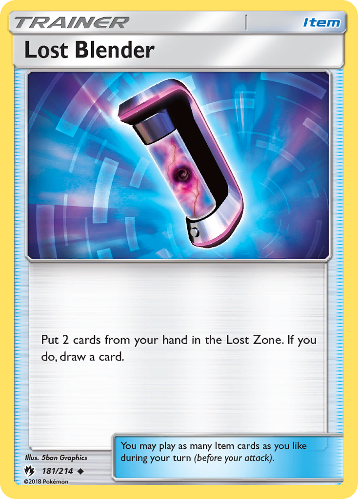 Lost Blender — SM - Lost Thunder #181/214