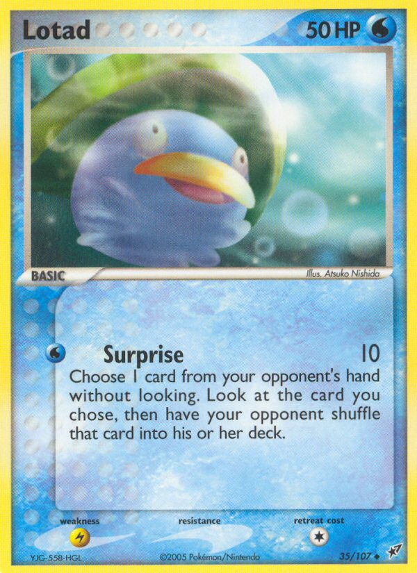 Lotad — Deoxys #35/107