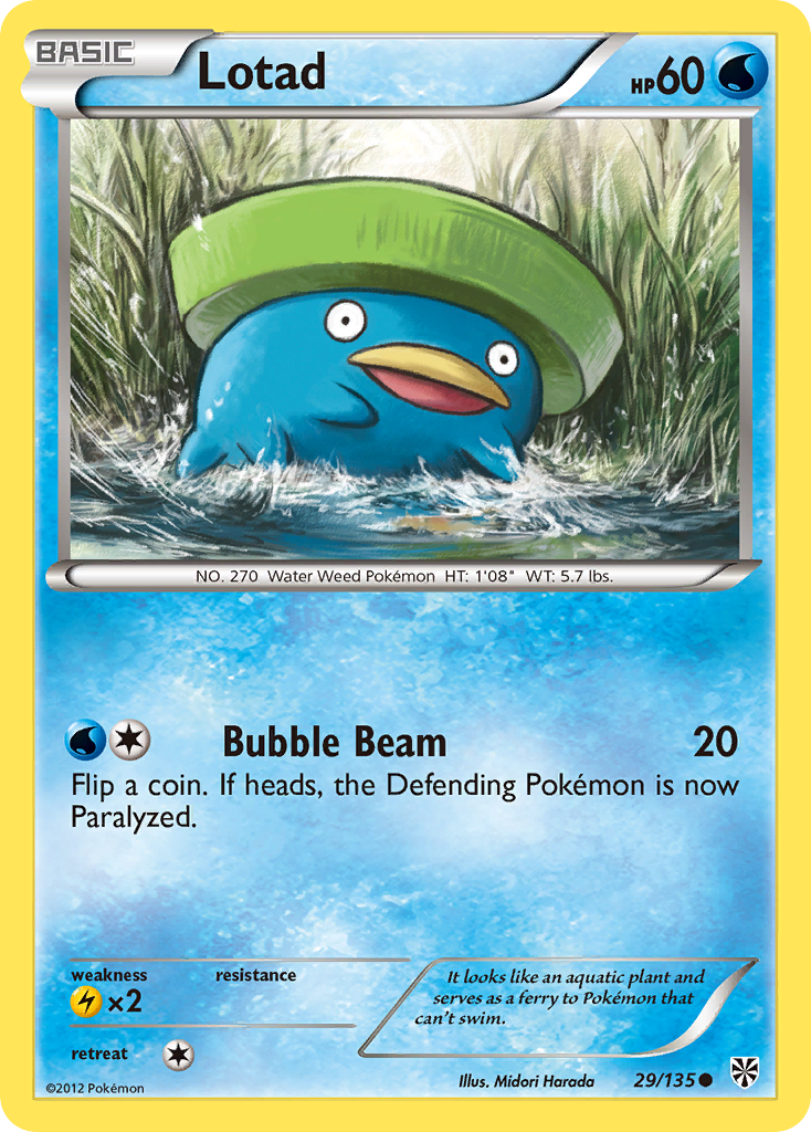 Lotad — Plasma Storm #29/135