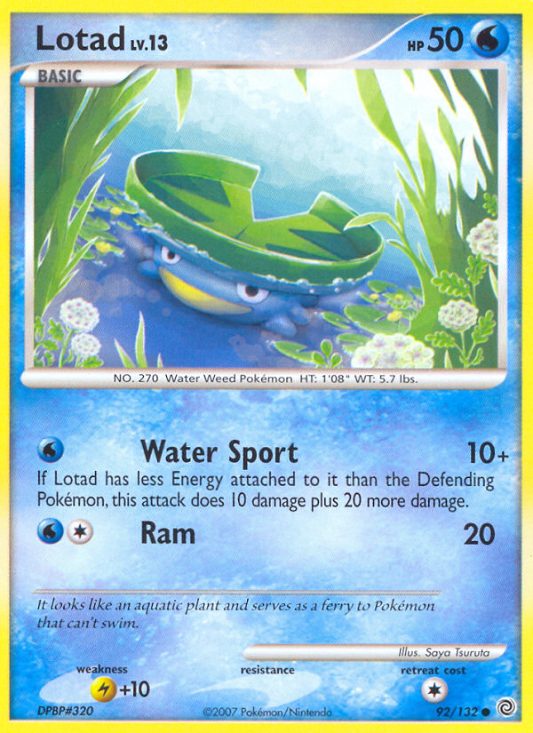 Lotad — Secret Wonders #92/132