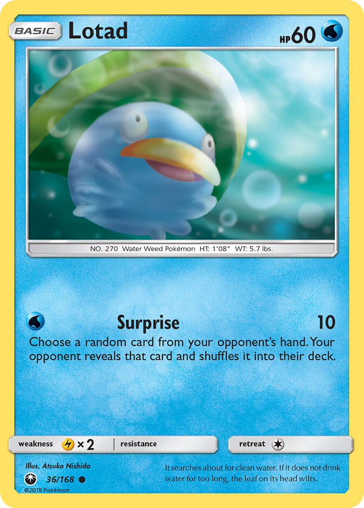 Lotad — SM - Celestial Storm #36/168
