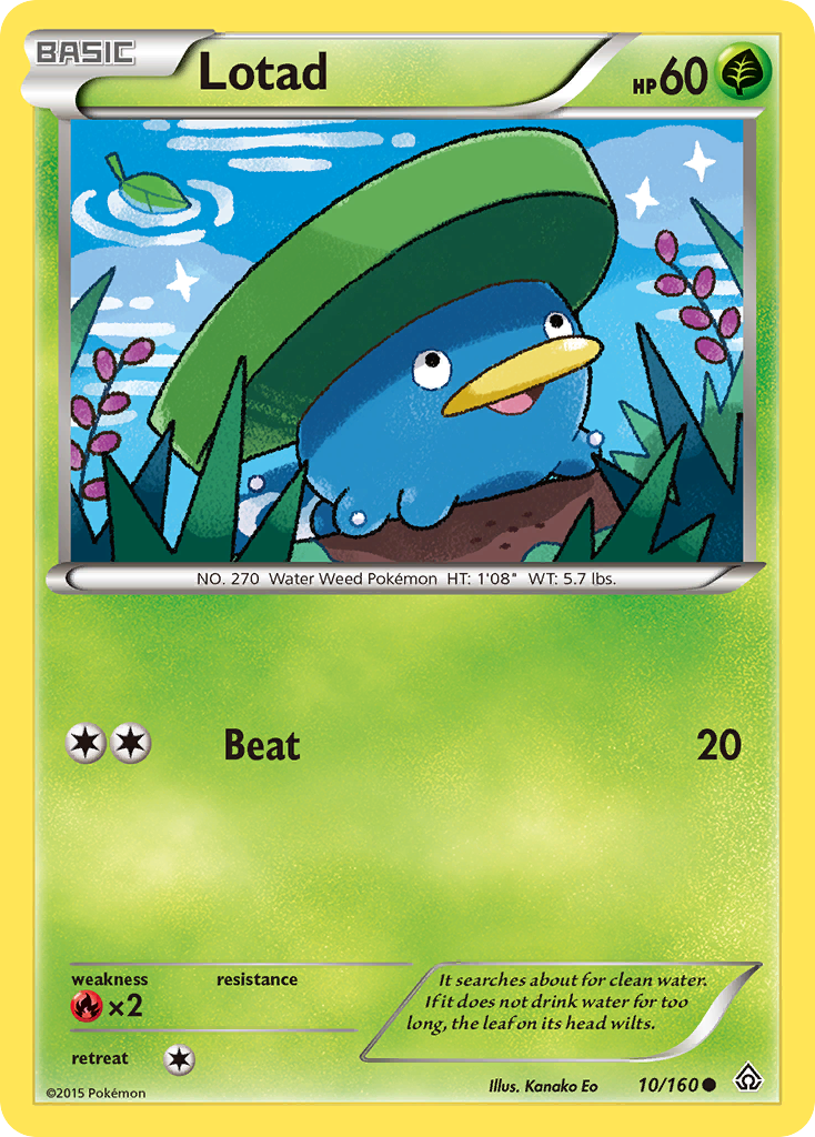 Lotad — XY - Primal Clash #10/160