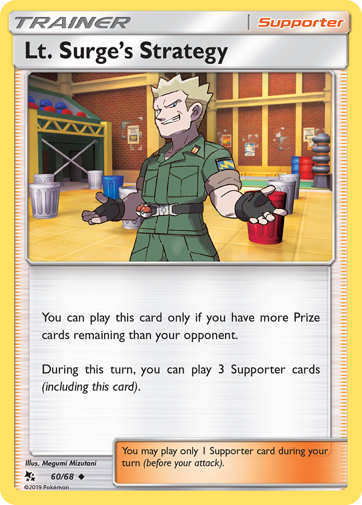Lt. Surge's Strategy — Hidden Fates #60/68