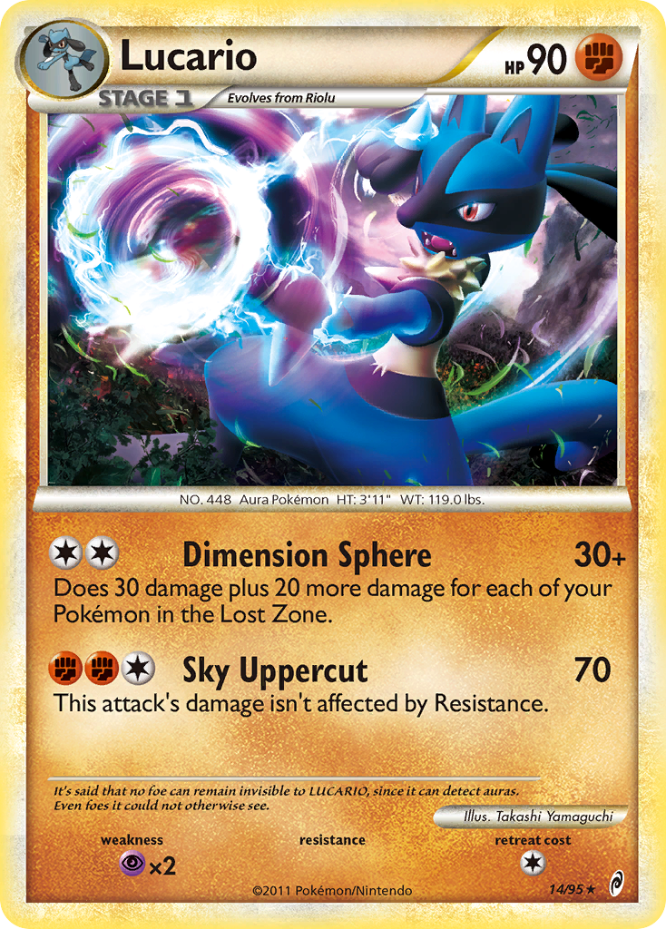 Lucario — Deck Exclusives #014/095