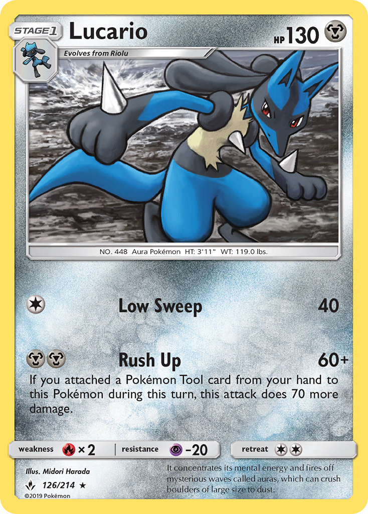 Lucario — Deck Exclusives #126/214