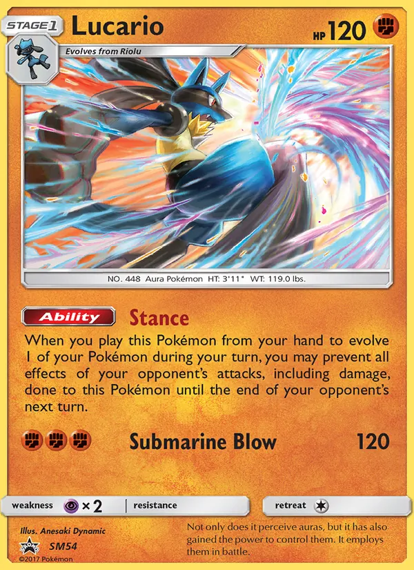 Lucario — SM Promos #SM54