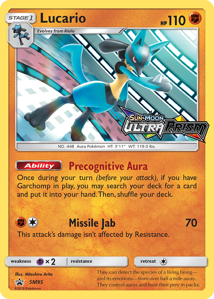 Lucario — SM Promos #SM95