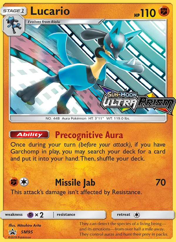 Lucario — SM Promos #SM95