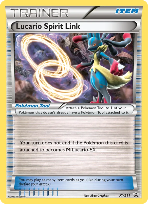 Lucario Spirit Link — XY Promos #XY211
