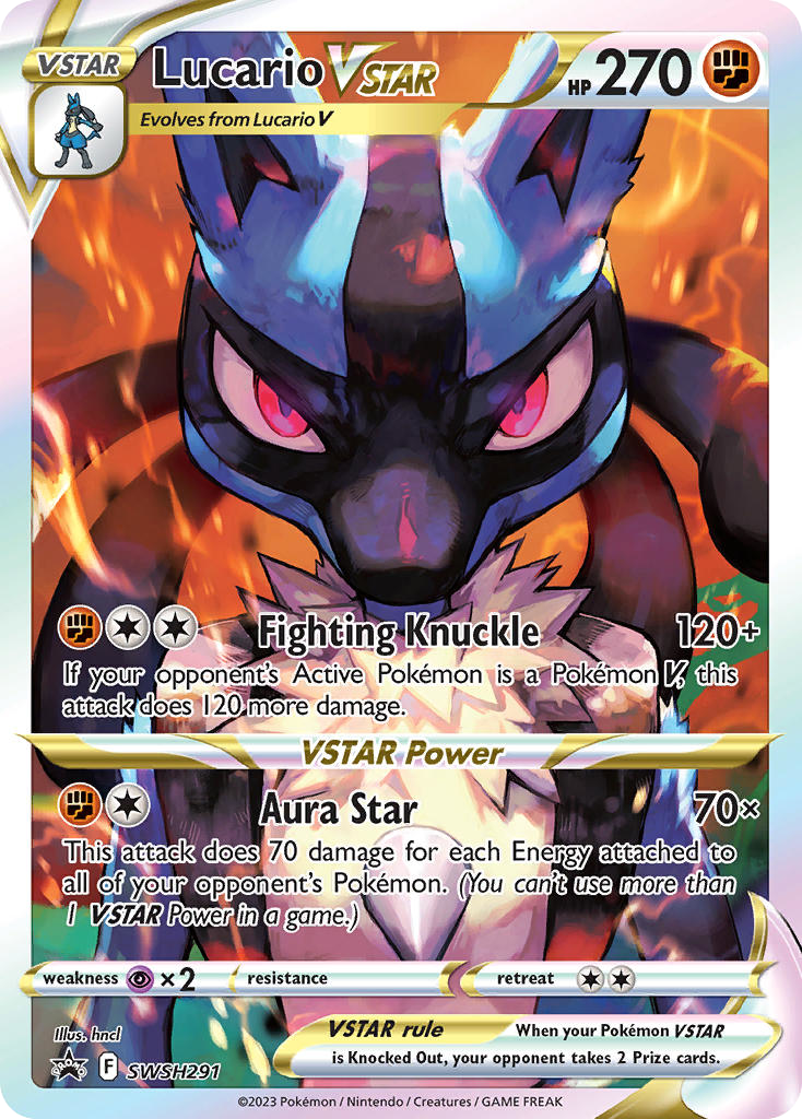 Lucario VSTAR — SWSH: Sword & Shield Promo Cards #SWSH291
