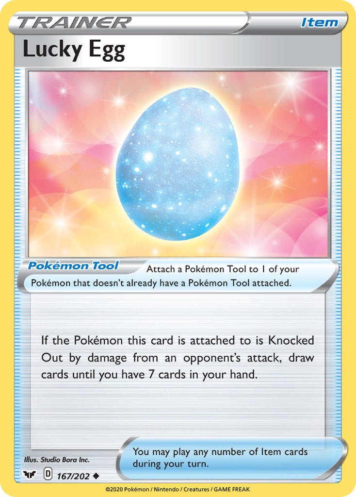 Lucky Egg — SWSH01: Sword & Shield Base Set #167/202