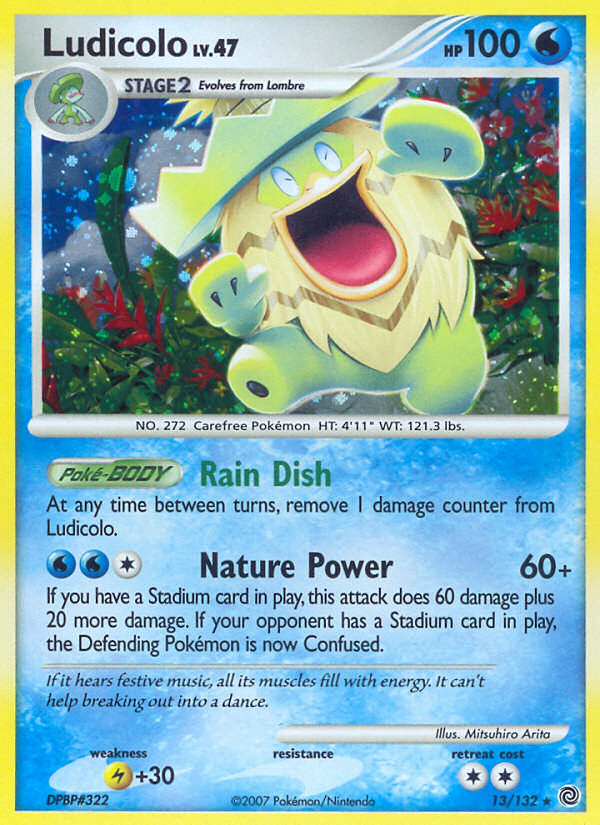 Ludicolo — Secret Wonders #13/132