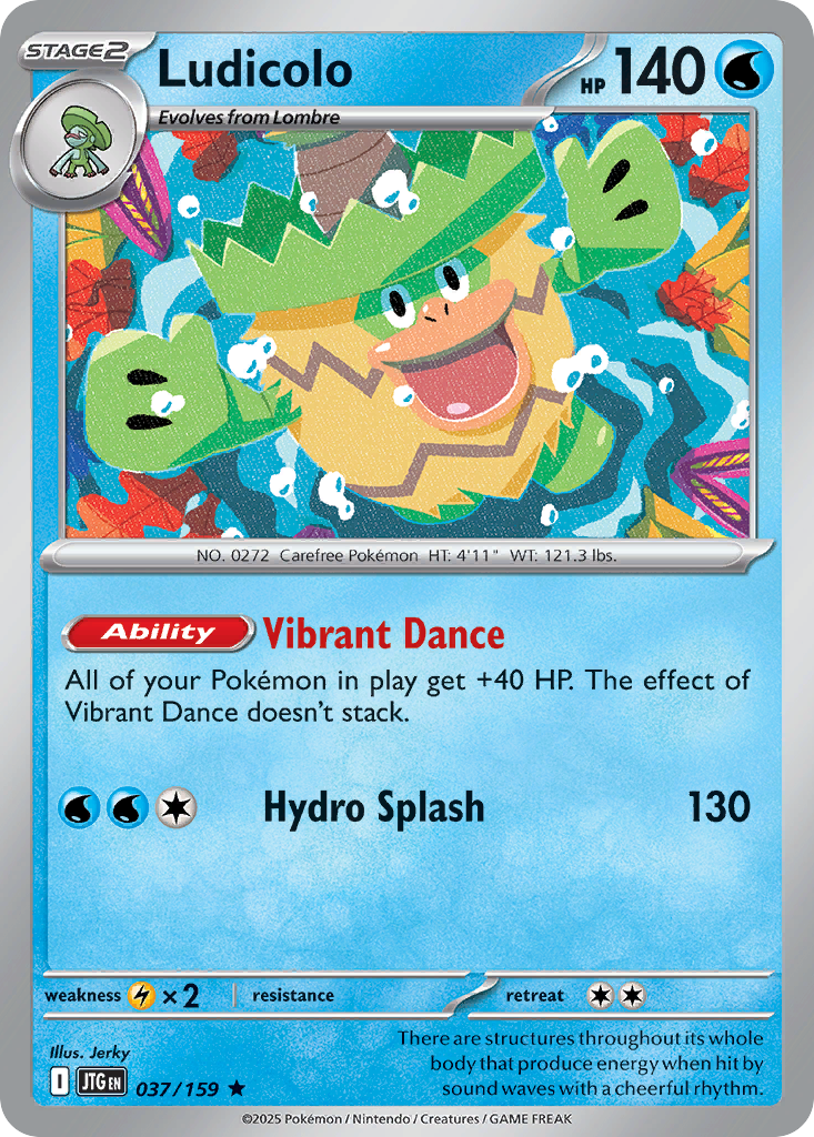 Ludicolo — SV09: Journey Together #037/159
