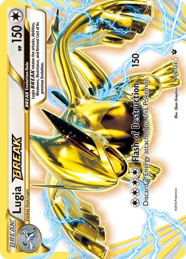 Lugia BREAK — XY - Fates Collide #79/124