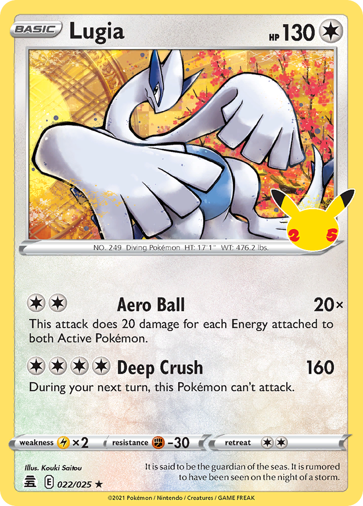 Lugia — Celebrations #022/025