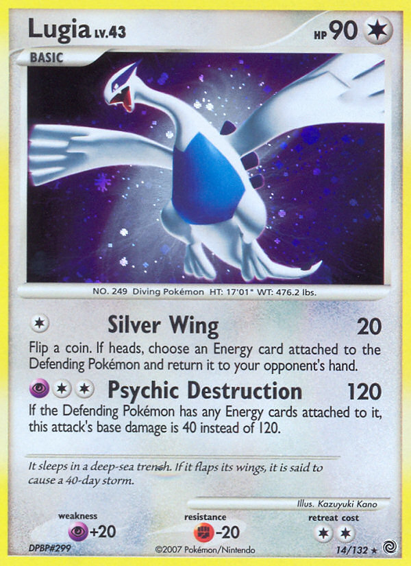 Lugia — Secret Wonders #14/132