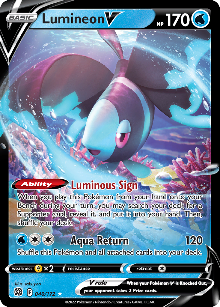 Lumineon V — World Championship Decks #040/172