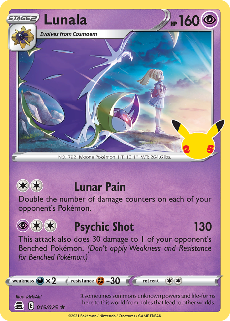 Lunala — Celebrations #015/025
